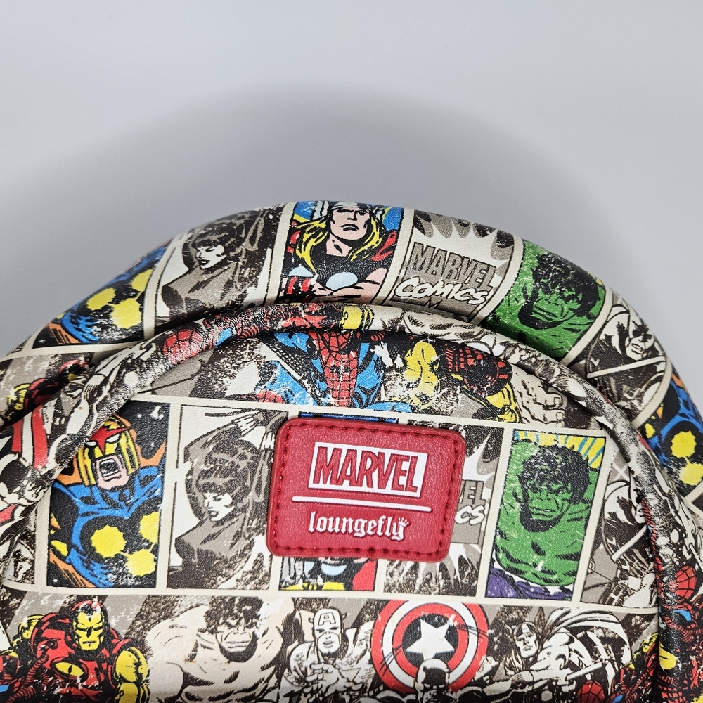 Loungefly Marvel Comic Strip Captain America Thor… - image 3